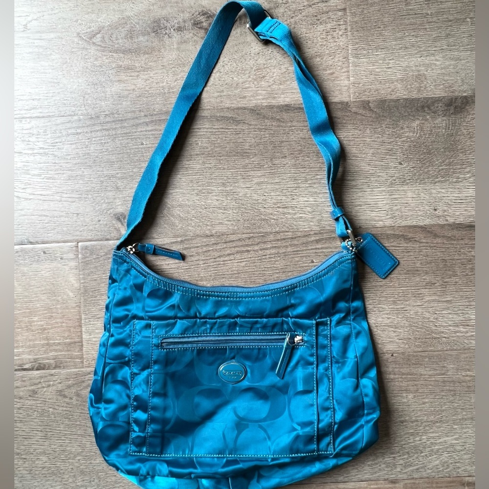Blue coach purse 💎